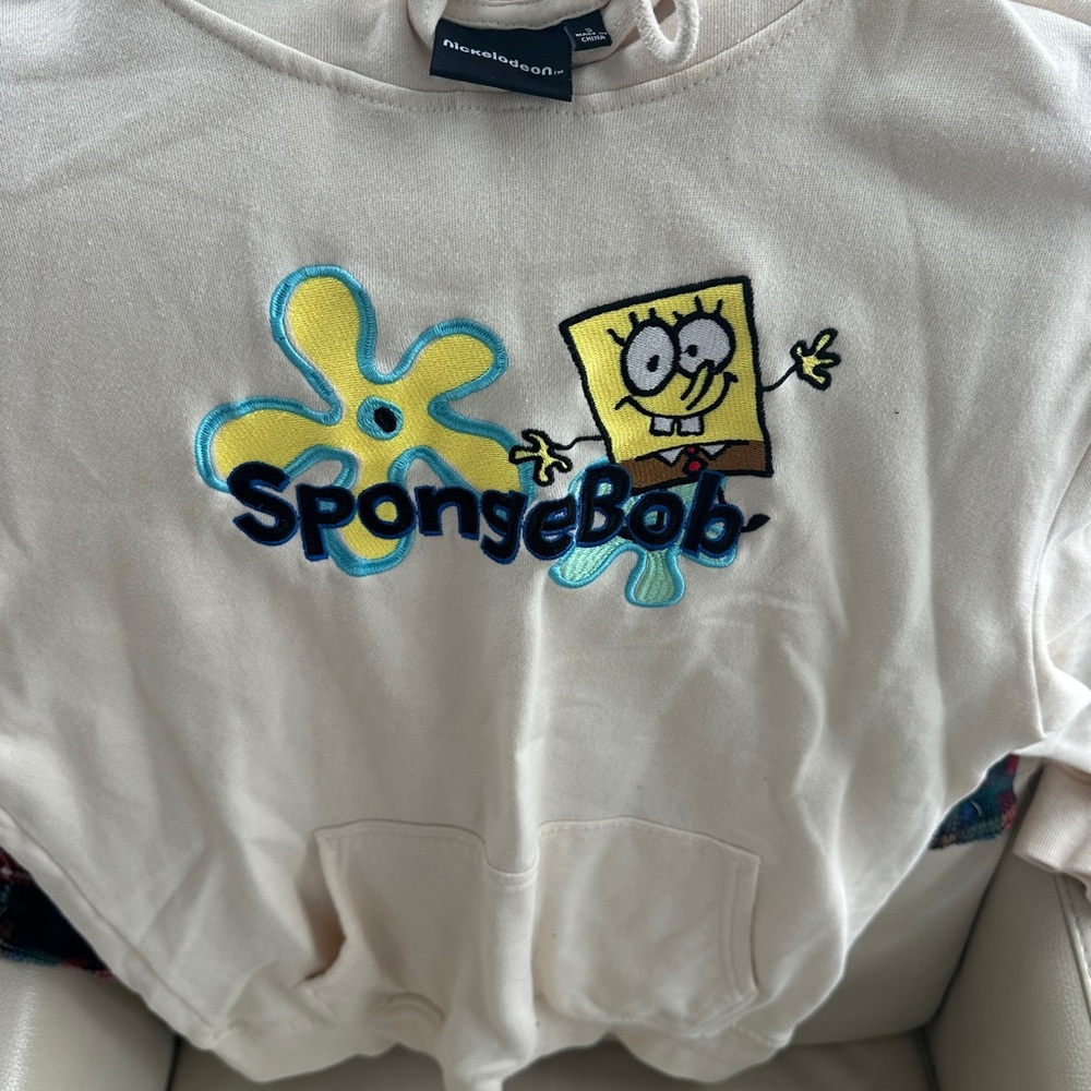 Nickelodeon SpongeBob Cream Hoodie